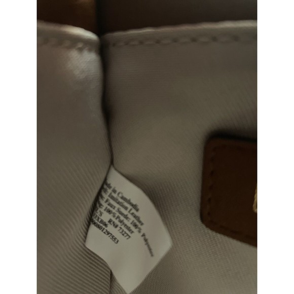 LC Lauren Conrad Kylie Chain Crossbody Bag Saddle Color With  Adjustable Straps - Picture 12 of 12